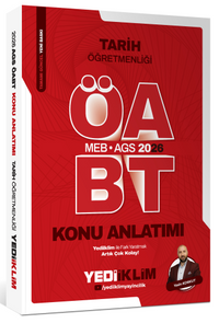 2026 MEB AGS ÖABT Tarih Öğretmenliği Konu Anlatımı