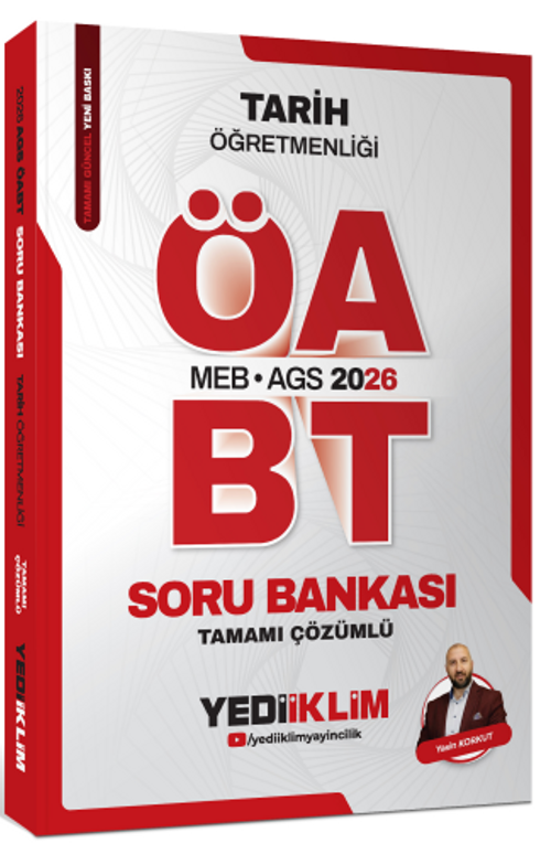 2026 MEB AGS ÖABT Tarih Öğretmenliği Tamamı Çözümlü Soru Bankası