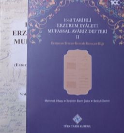 1642 Tarihli Erzurum Eyaleti Mufassal Avarız Defteri I-II (2 Cilt) / 13-Z-178