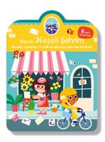 Benim Neşeli Şehrim – Boyama, Çıkartma ve Yeni Kelimelerle Dolu Bir Oyun Evi (6 Sayfa Çıkartmasıyla)