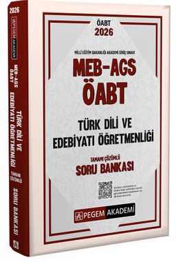 2026 MEB AGS ÖABT Türk Dili ve Edebiyatı Öğretmenliği Tamamı Çözümlü Soru Bankası