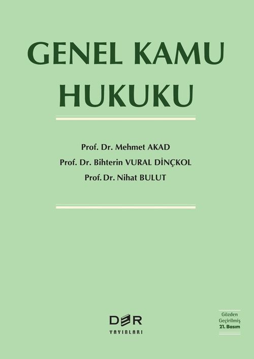 Genel Kamu Hukuku (Güncellenmiş Yeni Baskı)