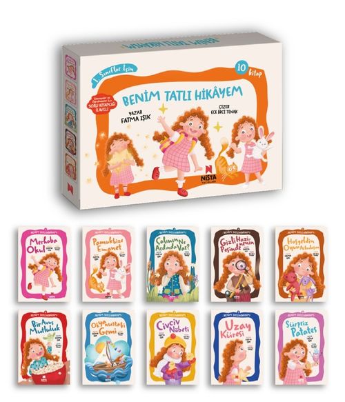 Benim Tatlı Hikayem (10 Kitap+Soru Kitapçığı)        
