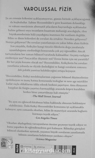 Varoluşsal Fizik Bir Bilim İnsanının Yaşamın En Büyük Sorularına