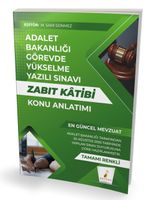 GYS Adalet Bakanlığı Görevde Yükselme Yazılı Sınavı Zabıt Katibi Konu Anlatımı