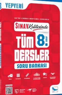 8.Sınıf LGS Sınav Kalitesinde Tüm Dersler Soru Bankası