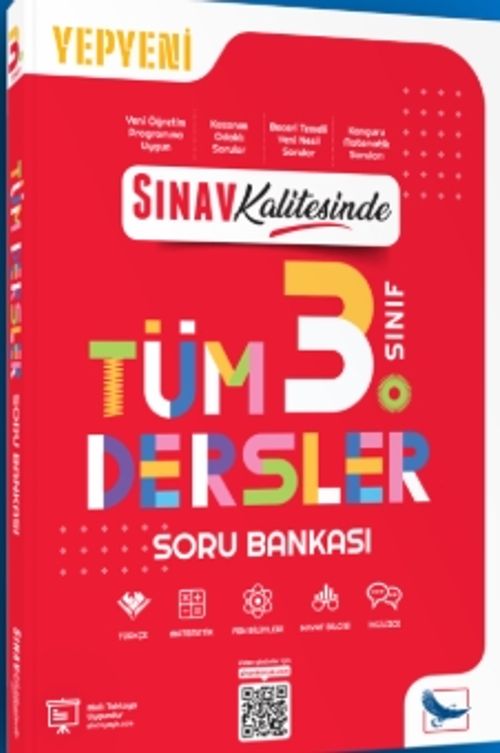 Sınav Kalitesinde 3. Sınıf Tüm Dersler Soru Bankası