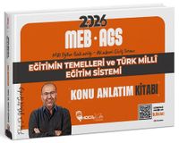 2026 MEB-AGS Eğitimin Temelleri ve Türk Milli Eğitim Sistemi Konu Anlatım Kitabı