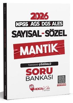 2026 KPSS MEB-AGS DGS ALES Sayısal Sözel Mantık Soru Bankası Çözümlü