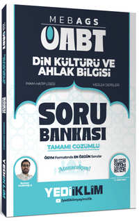 2026 MEB AGS ÖABT Din Kültürü ve Ahlak Bilgisi Tamamı çözümlü Soru Bankası