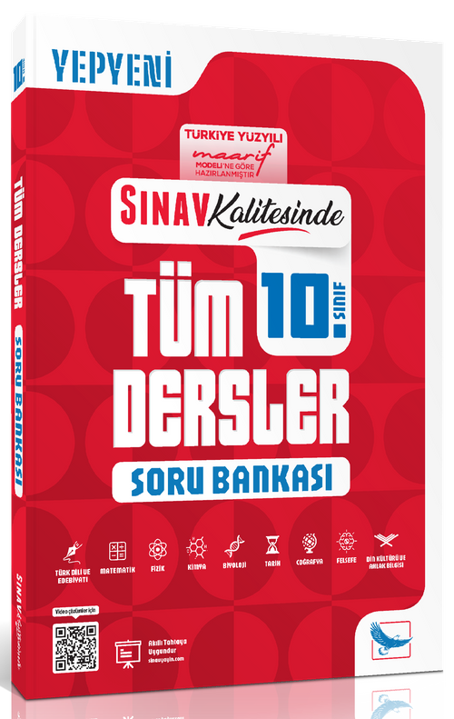 Sınav Kalitesinde 10. Sınıf Tüm Dersler Soru Bankası