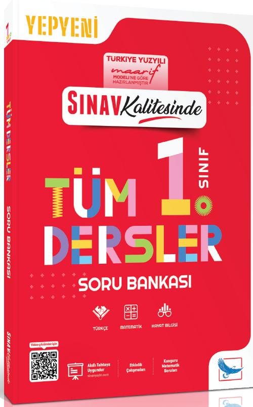 Sınav Kalitesinde 1. Sınıf Tüm Dersler Soru Bankası