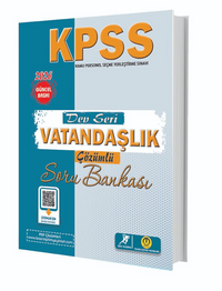 2026 KPSS Dev Seri Vatandaşlık Çözümlü Soru Bankası