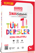 Sınav Kalitesinde 1. Sınıf Tüm Dersler Konu Anlatımlı