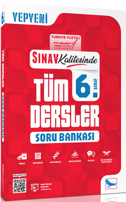 Sınav Kalitesinde 6. Sınıf Tüm Dersler Soru Bankası
