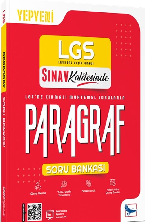 Sınav Kalitesinde 8. Sınıf LGS Paragraf Soru Bankası