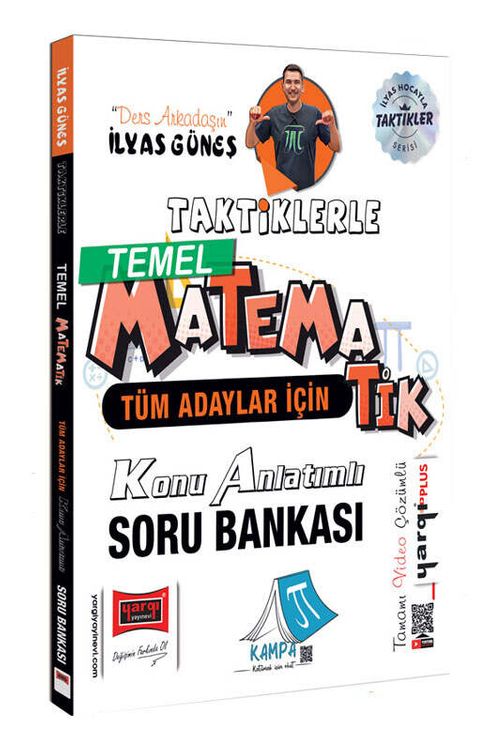 Tüm Adaylar İçin Taktiklerle Temel Matematik Konu Anlatımlı Soru Bankası