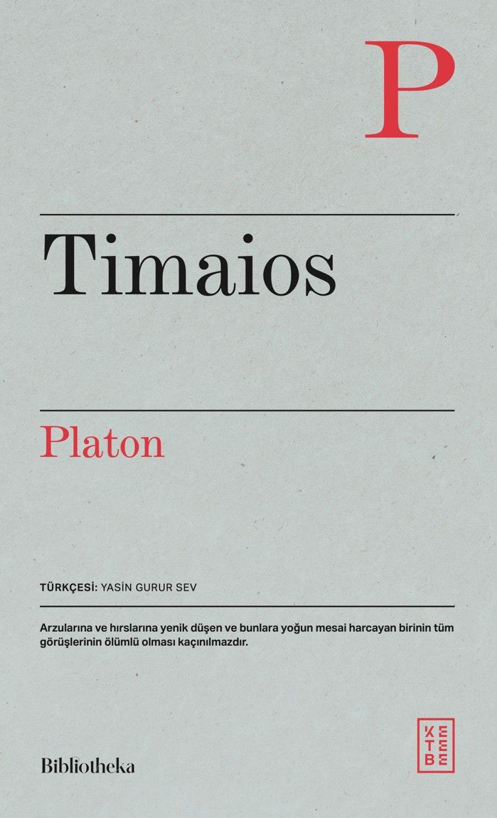 Timaios (Platon (Eflatun) ) Fiyatı, Yorumları, Satın Al