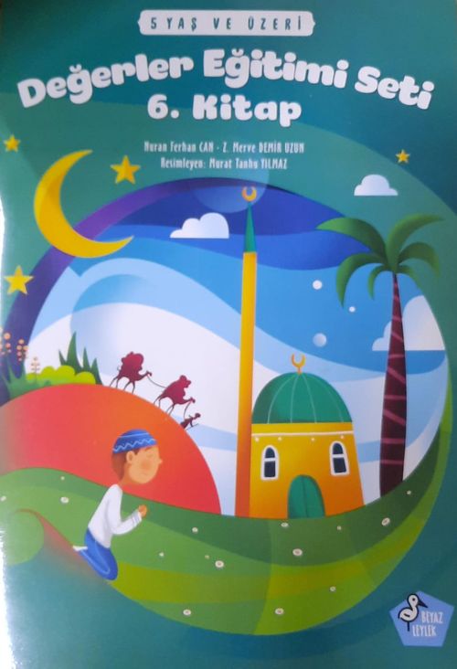 Değerler Eğitimi Seti 6.Kitap 48-60 Ay Yeni kapak