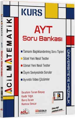 AYT Matematik Kurs Soru Bankası