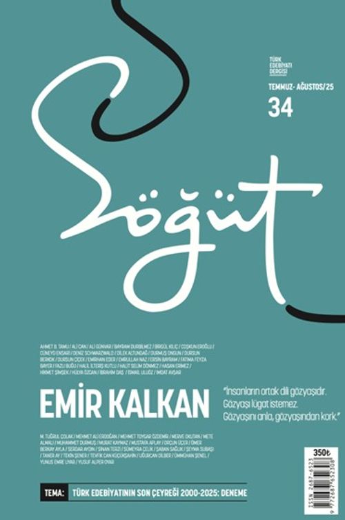 Söğüt Türk Edebiyatı Dergisi Sayı 34 / Temmuz - Ağustos 2025
