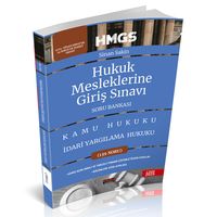 HMGS Hukuk Mesleklerine Giriş Sınavı Soru Bankası Kamu Hukuku İdari Yargılama Hukuku