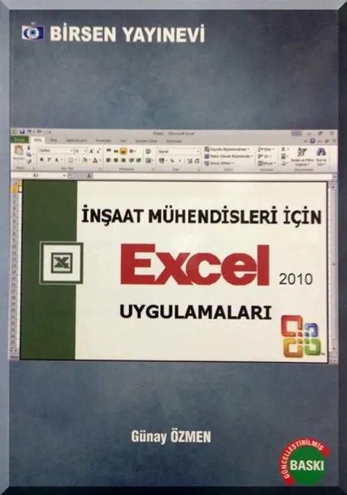 İnşaat Mühendisleri İçin Excel Uygulamaları