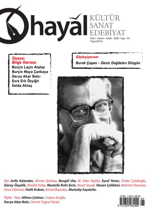 Hayal Kültür Sanat Edebiyat Dergisi Sayı:95 Ekim-Kasım-Aralık 2025