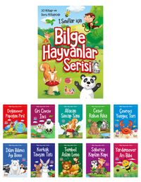 Bilge Hayvanlar Serisi (10 Kitap+Soru Kitapçığı) 