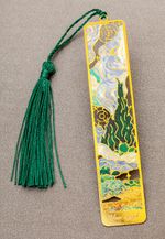 Metal Kitap Ayracı - Van Gogh - Selvi Ağacı (MA09)