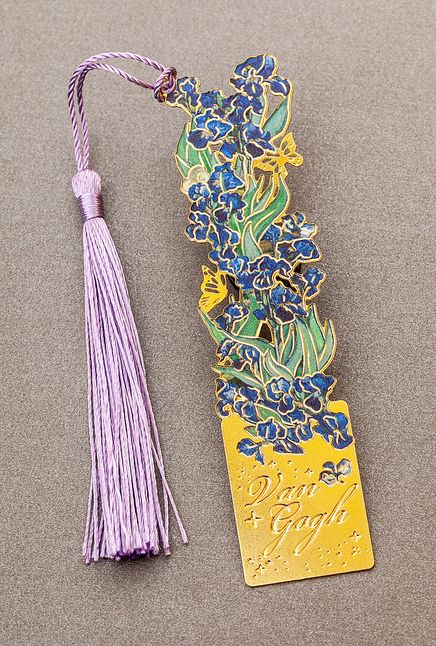 Metal Kitap Ayracı - Van Gogh - İris (MA04)