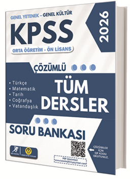 2026 KPSS Orta Öğretim / Ön Lisans Soru Bankası