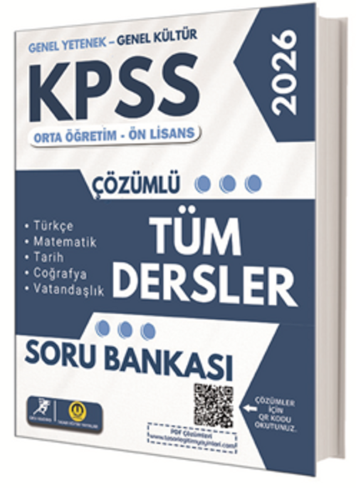 KPSS Orta Öğretim / Ön Lisans Soru Bankası