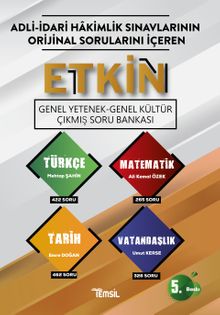 Etkin Genel Yetenek Genel Kültür Çıkmış Soru Bankası
