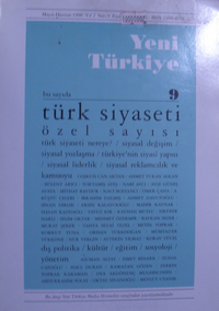 Türk Siyaseti Özel Sayısı / Yeni Türkiye Dergisi 23-C-30