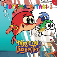 Maceracı Yüzgeçler Boyama Kitabı 3