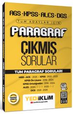 AGS KPSS ALES DGS Tüm Adaylar İçin Paragraf Tamamı PDF Çözümlü Tüm Paragraf Soruları Çıkmış Sorular