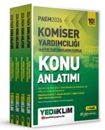 2026 PAEM Komiser Yardımcılığı ve Rütbe Terfi Sınavlarına Hazırlık Konu Anlatımı Seti 4 Modül