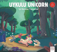 Uykulu Unicorn İyi Geceler  Tavşanlar / 10'a Kadar Sayma