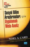 Sosyal Bilim Araştırmaları İ&ccedil;in Uygulamalı Meta-Analiz
