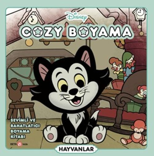 Dısney Cozy Boyama, Sevimli Ve Rahatlatıcı Boyama Kitabı - Hayvanlar