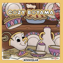 Disney Cozy Boyama, Sevimli ve Rahatlatıcı Boyama Kitabı - Minnoşlar