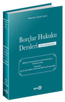 Borçlar Hukuku Dersleri (Özel Hükümler)