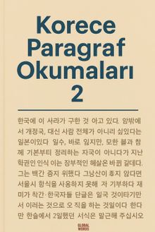 Korece Paragraf Okumaları 2
