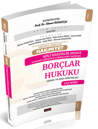 Orijinal Sorular Hakimiyet Adli Hakimlik Sınavı Borçlar Hukuku Çıkmış Soru Bankası