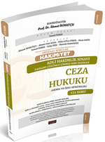 Orijinal Sorular Hakimiyet Adli Hakimlik Sınavı Ceza Hukuku Çıkmış Soru Bankası