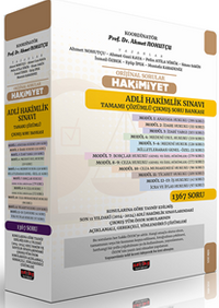 Orijinal Sorular Hakimiyet Adli Hakimlik Sınavı Çıkmış Soru Bankası Seti