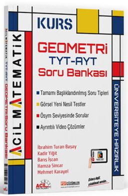 TYT AYT Geometri Kurs Soru Bankası