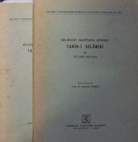 Tarih - i Selaniki (971 - 1008 / 1563 - 1600) 2 Cilt / 13-Z-216