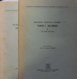 Tarih - i Selaniki (971 - 1008 / 1563 - 1600) 2 Cilt / 13-Z-216
